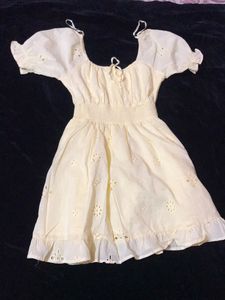 COTTON BRANDED DRESS