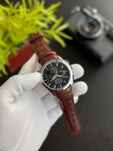 Tissot Leather Premium Watch For Men