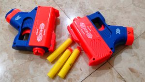 Three Different Types Of Guns