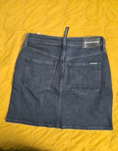 Calvin Klein Denim Mini Skirt waist 30