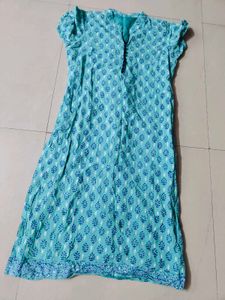 Beautiful Thick Cotton Printed Kurti For Women