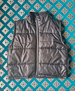 Black Cropped Half Jacket