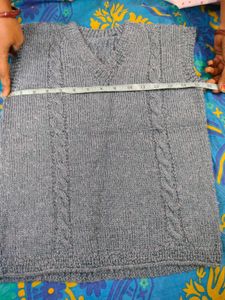 Knitted Sweater Vest