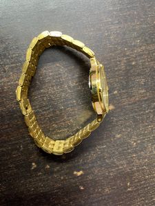 Titan Golden Colour Men Wrist Watch