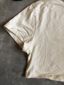H&amp;M Basic Crop White Tshirt