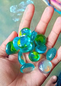 Small Size Ranging Colour Pathar Pack Of 48