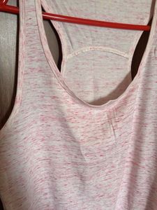 Pink Workout Tank Top