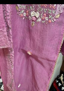 Organza Kurta Dupatta Set