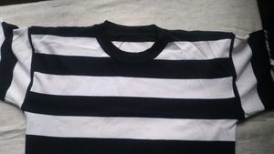 Black &amp; White Stripes Top