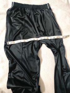 Black Track Pants 30-32" waist