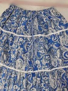 Paisley Print Skirt