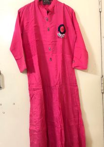 Pink Anar Kali Kurti Gown 😍😍🩷🩷