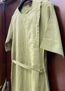 AJIO Green Casual Dress