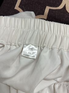 Street Style Store Trending White Dress Tie Up