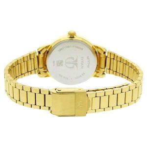 Titan Karishma White Dial Women Watch With Stainle
