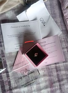 Giva 925 Real Silver Dual Majestic Ring