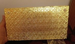 Golden Jewelry/dryfruit Multipurpose Box For Sale