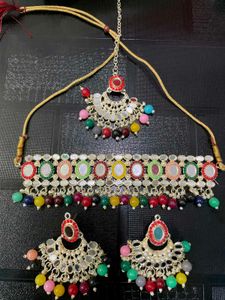 Beautiful Multicolour Jwellery Set