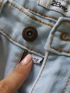 BRANDED LIGHT BLUE JEANS