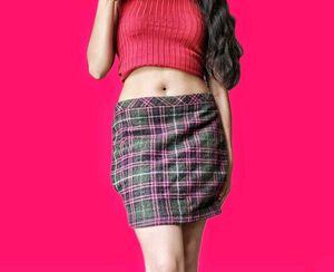 Plaid Mini Skirt