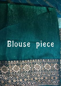 Brand New &amp; Unused Sky Blue Party Wear Saree But Without Tag.                                                       &#34;Final Price&#34;