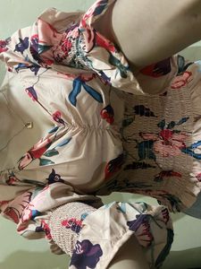Floral Crop Top