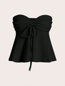 Tokyo Talkies Tube Top Drawstring