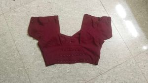 Maroon Blouse