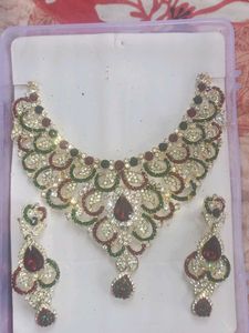Statement Necklace &amp; Earring Set