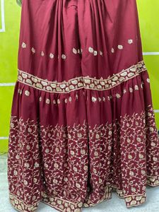 Maroon Garara Good Condition 1 Time Wear