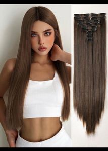 12 Pieces Of Hair Extension Washable