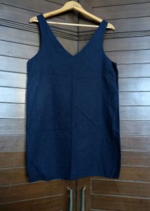 THE PITTA Women Blue Regular Fit Casual Dress