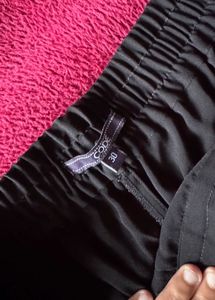 Black Wide Leg Trousers