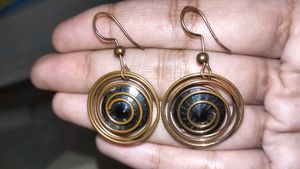 Spiral Drop Earrings