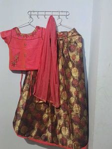 Girls Lehenga Choli Set