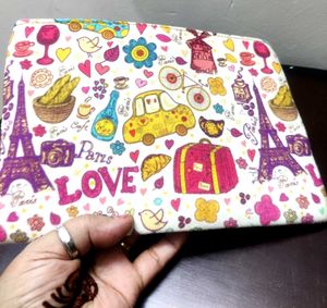Paris Print Cosmetic Bag