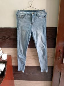 Ice Blue Korean Denim.