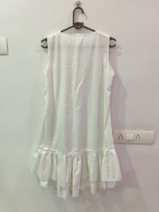 Flowy White Summer Dress