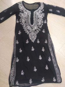 Elegant Black Kurti