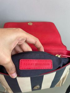 Authentic TH Brand Genuine Leather Sling Bag