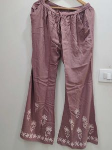 Chikankari Kurta And Palazzo