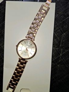 Titan Rose Gold Watch