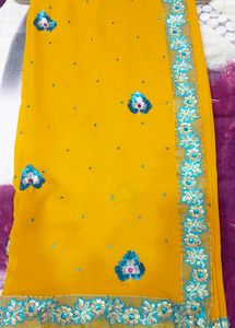 Beautiful Sequence Saree