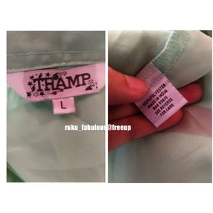 Mint Green Women Shirt With Cute Back Design