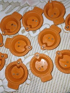 Water Sensor LED Diwali Diyas (Set of 12)