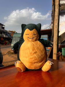 POKEMON Snorlax Plush Doll Licensed