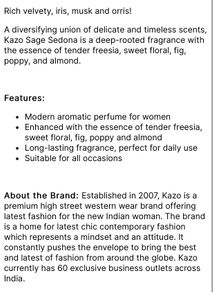 Sage Sedona Perfume