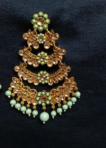 Sea green Earrings