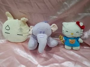 Combo Of 3 Imported Plushies Toys