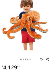 Big Size Octopus Plush Toy